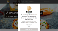 Desktop Screenshot of briska.se